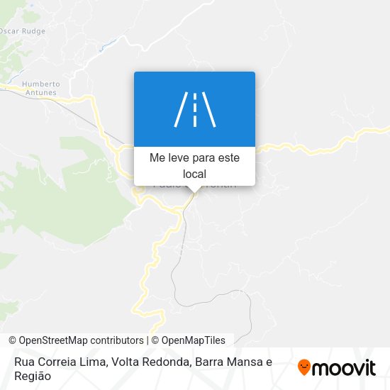 Rua Correia Lima mapa