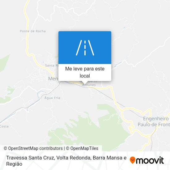 Travessa Santa Cruz mapa