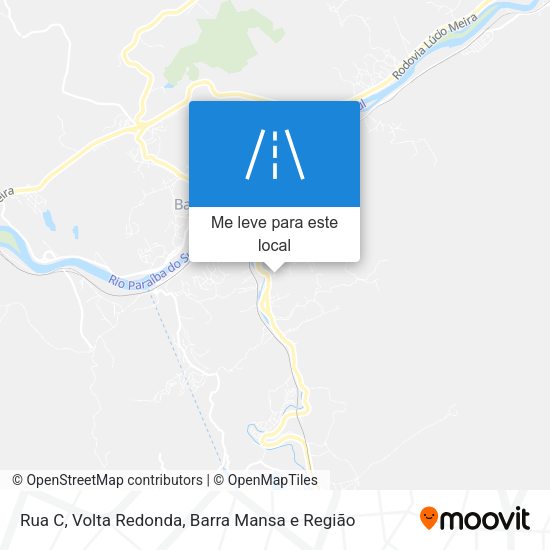 Rua C mapa