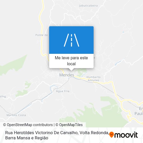 Rua Herotildes Victorino De Carvalho mapa