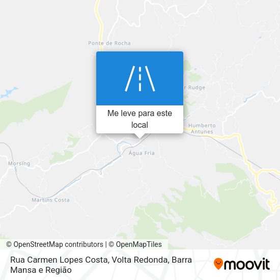 Rua Carmen Lopes Costa mapa