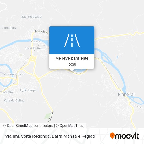 Via Iml mapa