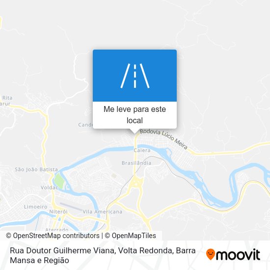 Rua Doutor Guilherme Viana mapa