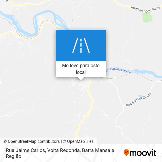 Rua Jaime Carlos mapa