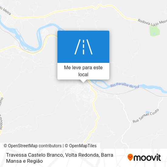 Travessa Castelo Branco mapa