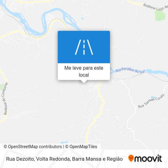Rua Dezoito mapa