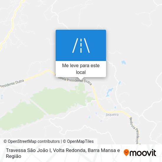 Travessa São João I mapa