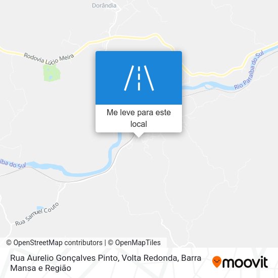 Rua Aurelio Gonçalves Pinto mapa
