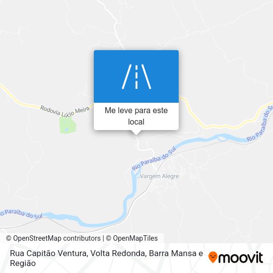 Rua Capitão Ventura mapa