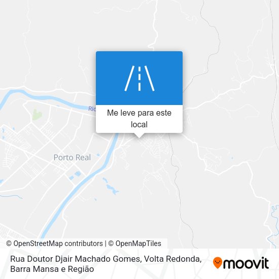 Rua Doutor Djair Machado Gomes mapa