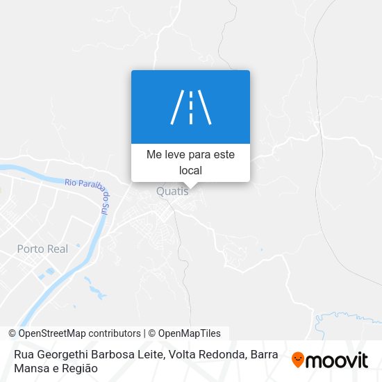 Rua Georgethi Barbosa Leite mapa