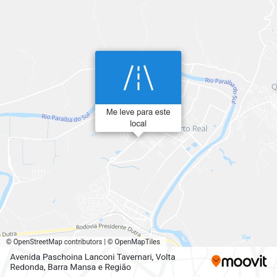 Avenida Paschoina Lanconi Tavernari mapa