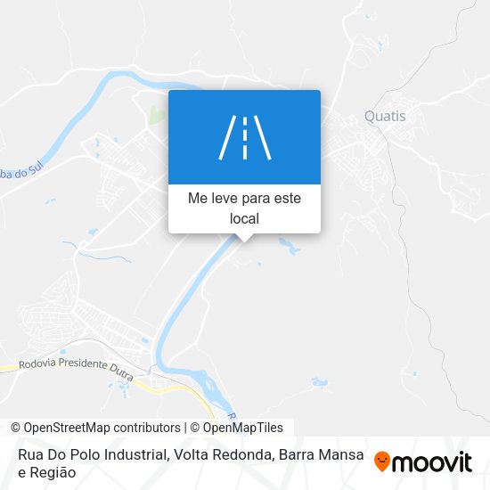 Rua Do Polo Industrial mapa