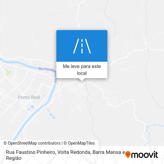 Rua Faustino Pinheiro mapa
