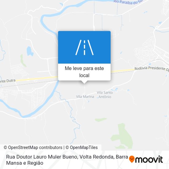 Rua Doutor Lauro Muler Bueno mapa