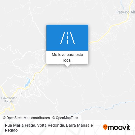Rua Maria Fraga mapa