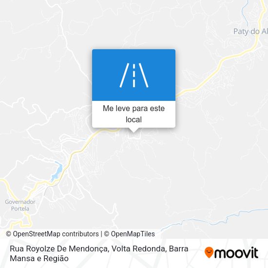 Rua Royolze De Mendonça mapa