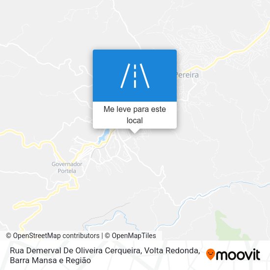 Rua Demerval De Oliveira Cerqueira mapa