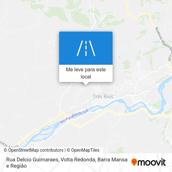 Rua Delcio Guimaraes mapa