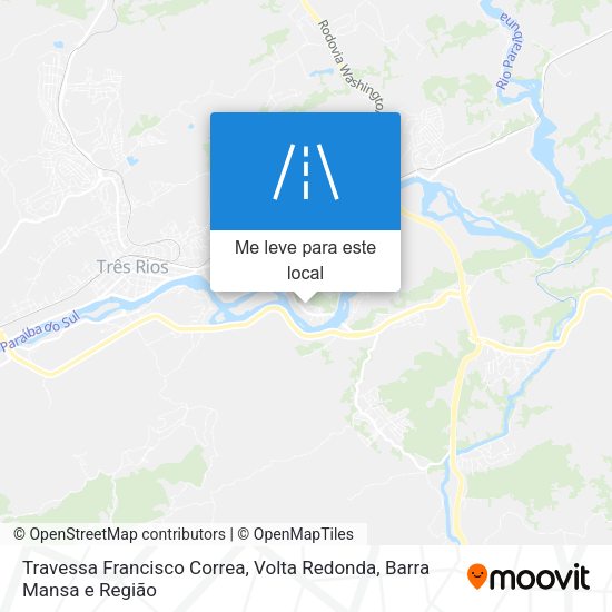 Travessa Francisco Correa mapa