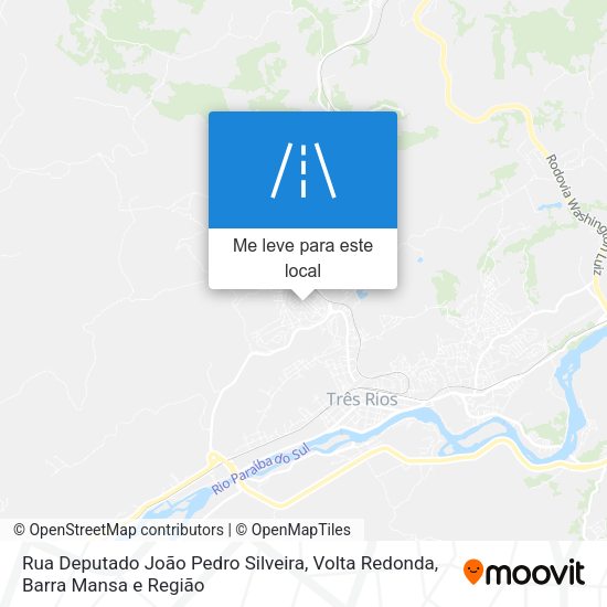 Rua Deputado João Pedro Silveira mapa