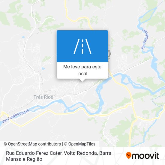 Rua Eduardo Ferez Cater mapa