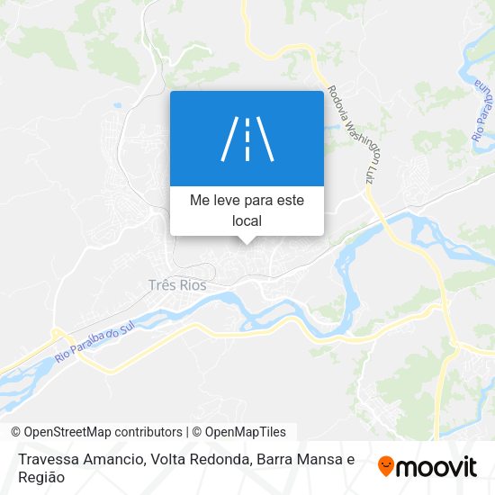 Travessa Amancio mapa