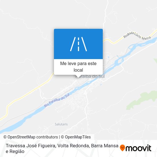 Travessa José Figueira mapa