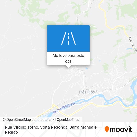 Rua Virgilio Torno mapa