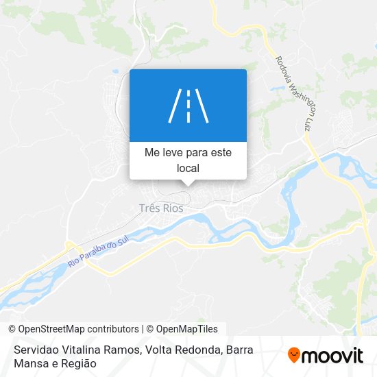 Servidao Vitalina Ramos mapa