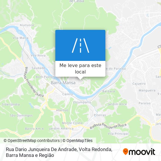 Rua Dario Junqueira De Andrade mapa