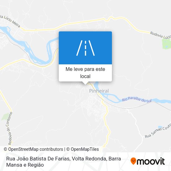 Rua João Batista De Farias mapa