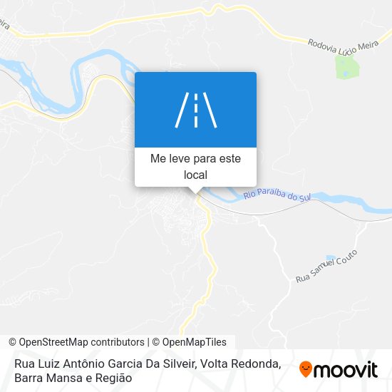 Rua Luiz Antônio Garcia Da Silveir mapa
