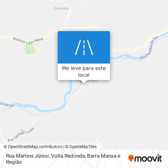 Rua Martins Júnior mapa