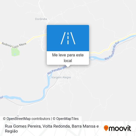 Rua Gomes Pereira mapa