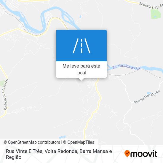 Rua Vinte E Três mapa