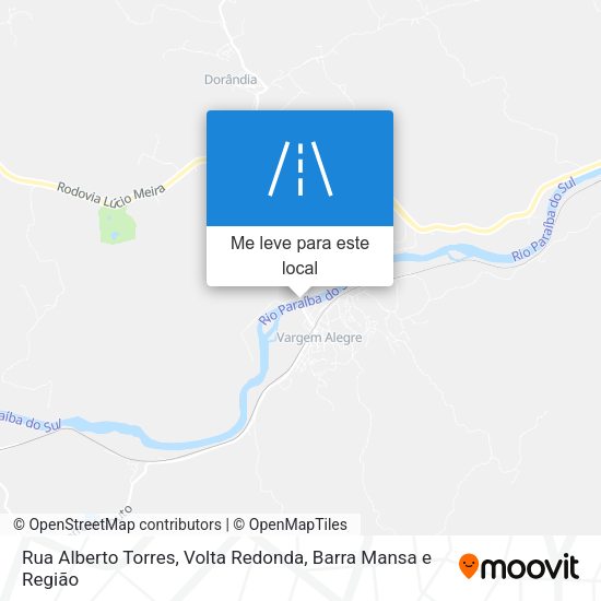 Rua Alberto Torres mapa