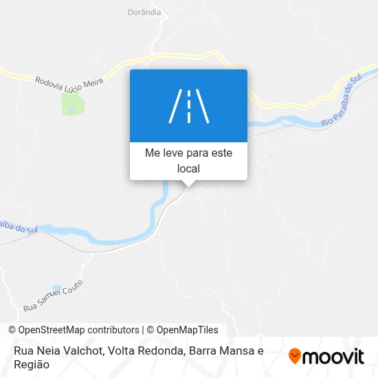 Rua Neia Valchot mapa