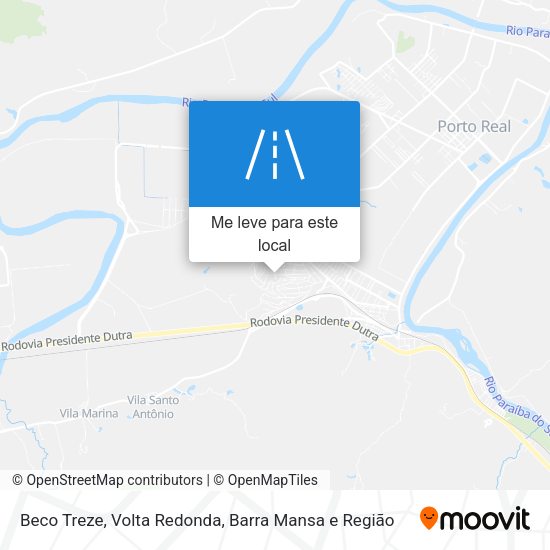 Beco Treze mapa
