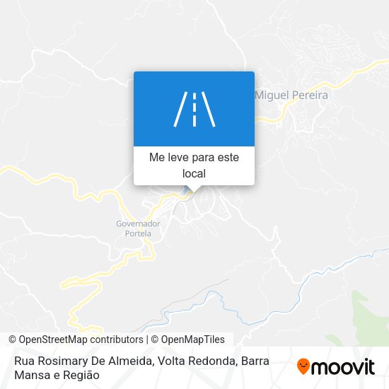 Rua Rosimary De Almeida mapa