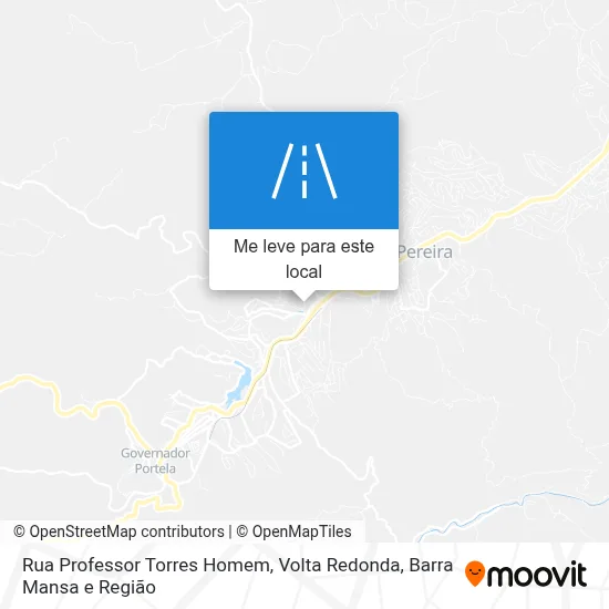 Rua Professor Torres Homem mapa