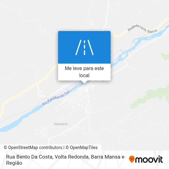 Rua Bento Da Costa mapa