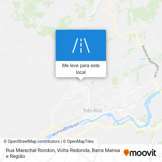 Rua Marechal Rondon mapa