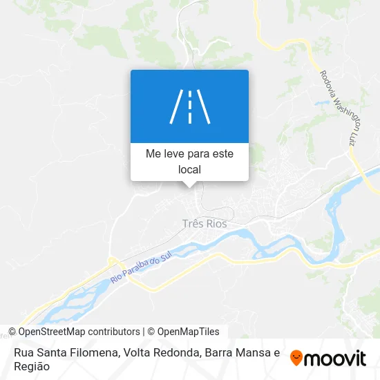 Rua Santa Filomena mapa