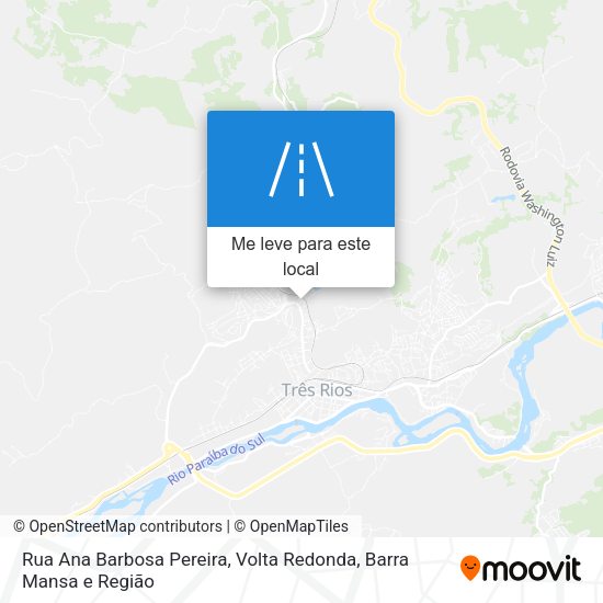 Rua Ana Barbosa Pereira mapa