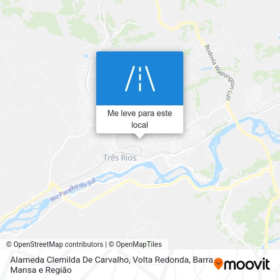 Alameda Clemilda De Carvalho mapa