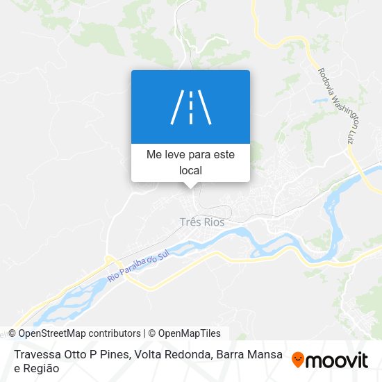 Travessa Otto P Pines mapa