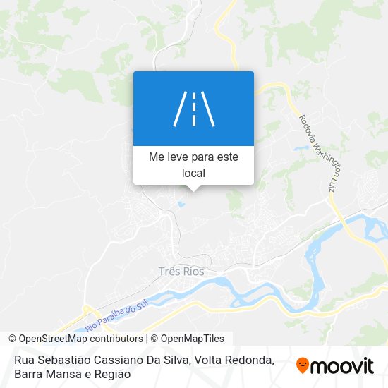 Rua Sebastião Cassiano Da Silva mapa