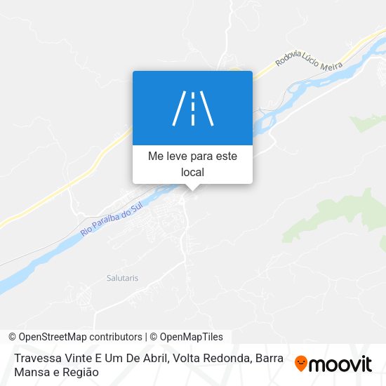 Travessa Vinte E Um De Abril mapa