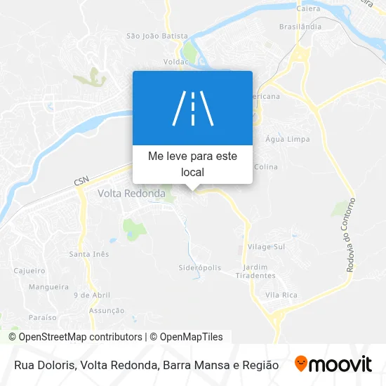 Rua Doloris mapa